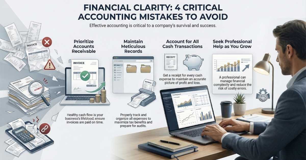 4 Common Business Accounting Mistakes to Avoid